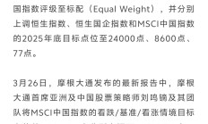 外资机构集体看多中国资产