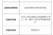 贵州能源集团财务公司因流动资金贷款业务抵质押权利未落实被罚30万元 原总经理被警告