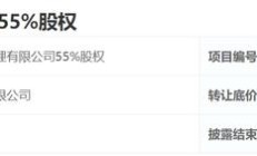 又一家股东寻求转让股权，嘉合基金4.9%股权挂牌，底价3196.37万元