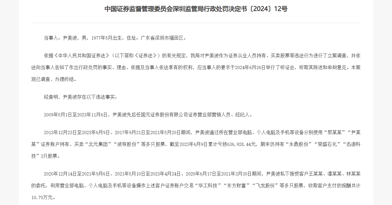 子公司阻碍监管检查、虚增利润 *ST长方及多名责任人领罚单